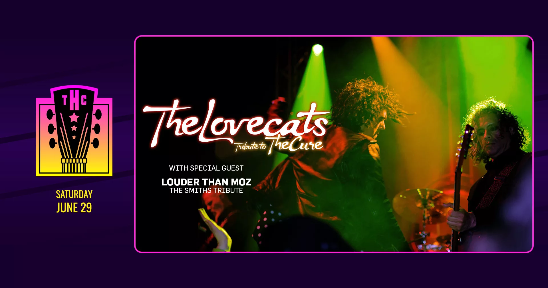 the lovecats cure tribute at the headliners club