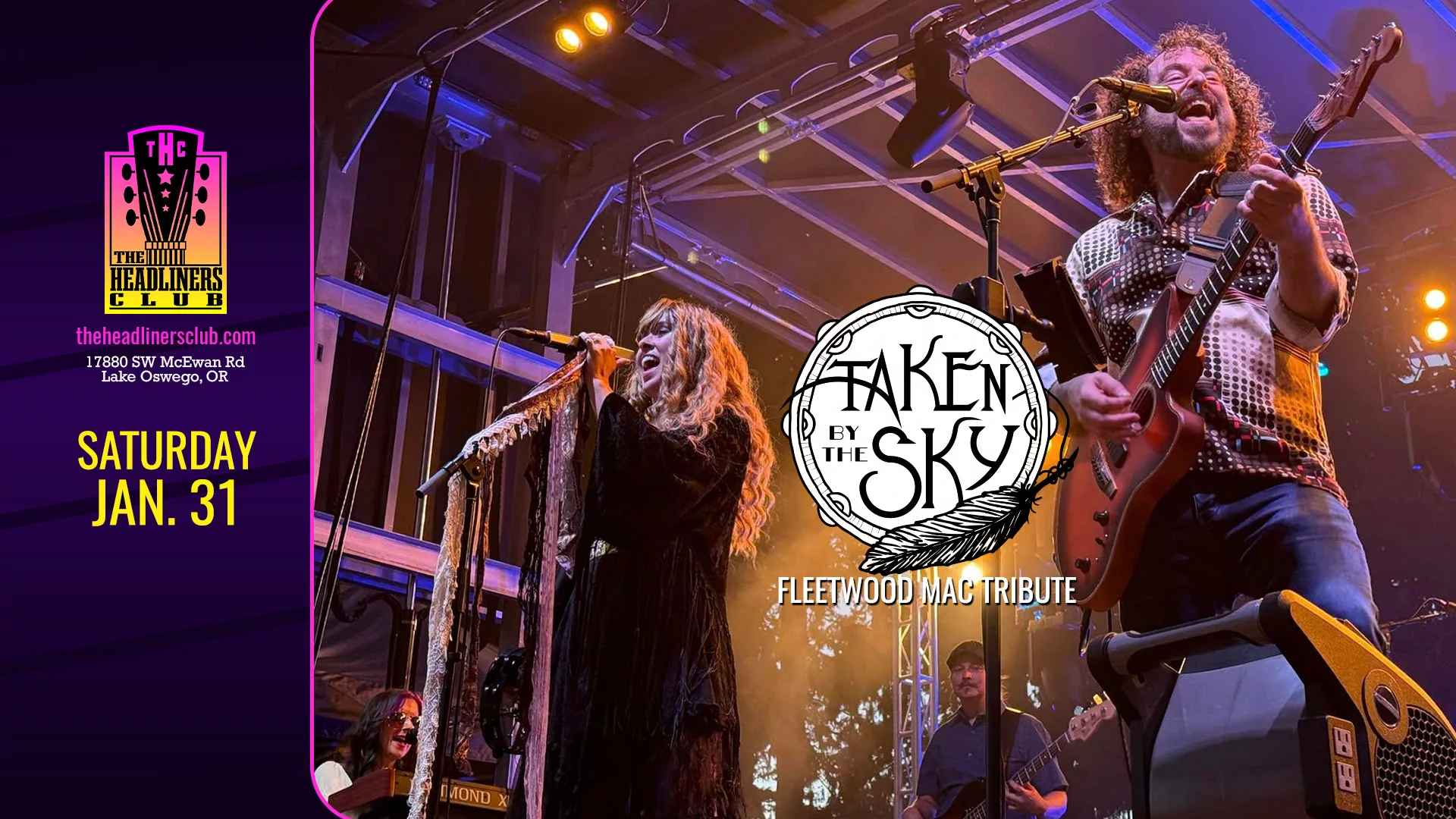 taken by the sky - fleetwood mac tribute band